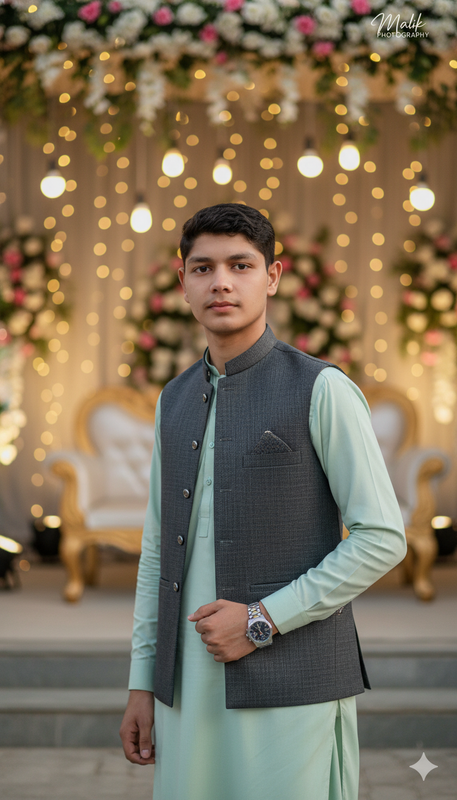 Hyper-Realistic Pakistani Wedding Portrait Generator